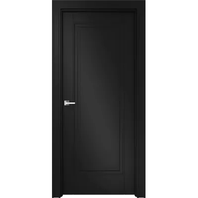 Дверь Офрам ДЕЛЬТА глухая, эмаль черная